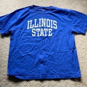 Bright blue Illinois State tee. Size 2XL unisex